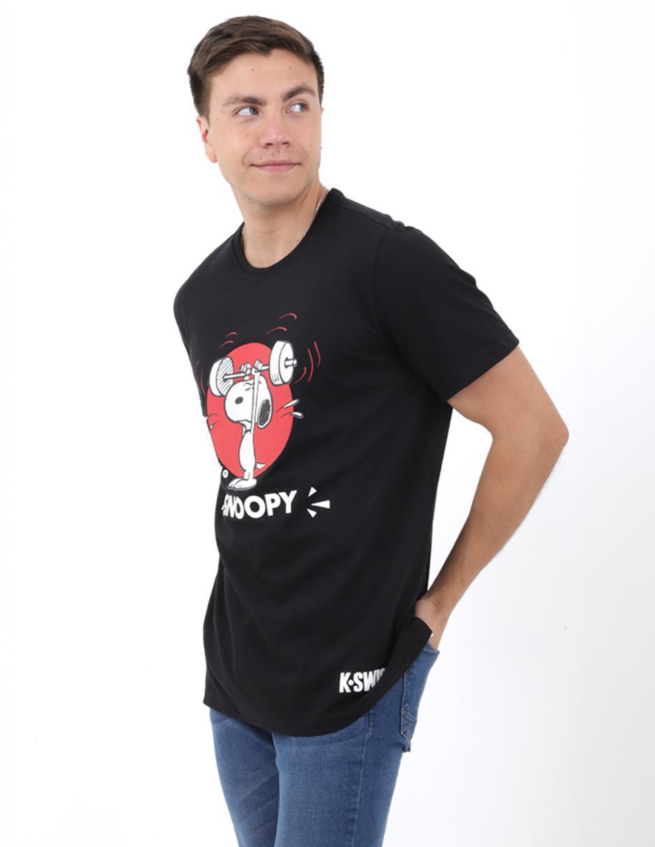 Playera Peanuts Emiri cuello redondo para hombre 2