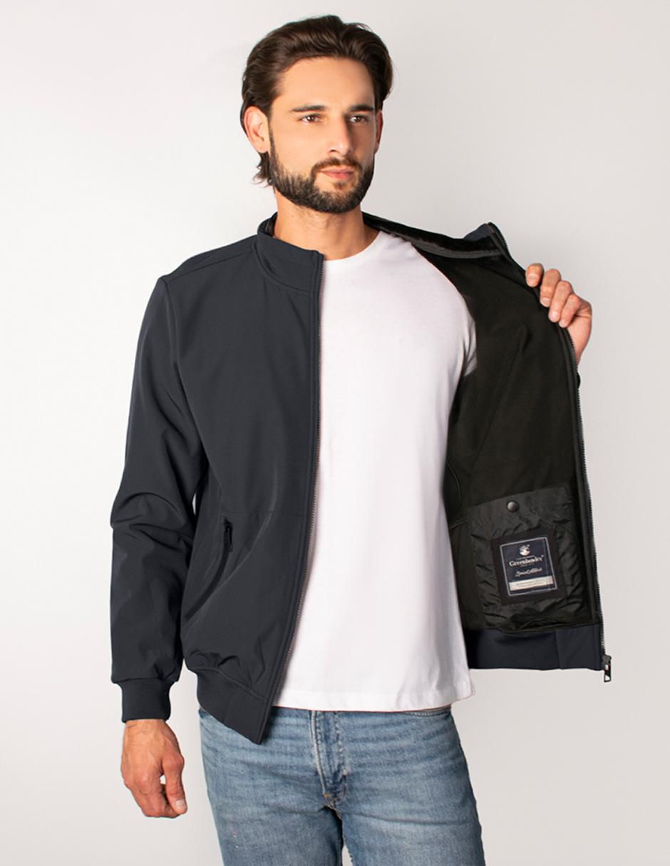 Chamarra bomber Greenlander impermeable con bolsillos para hombre