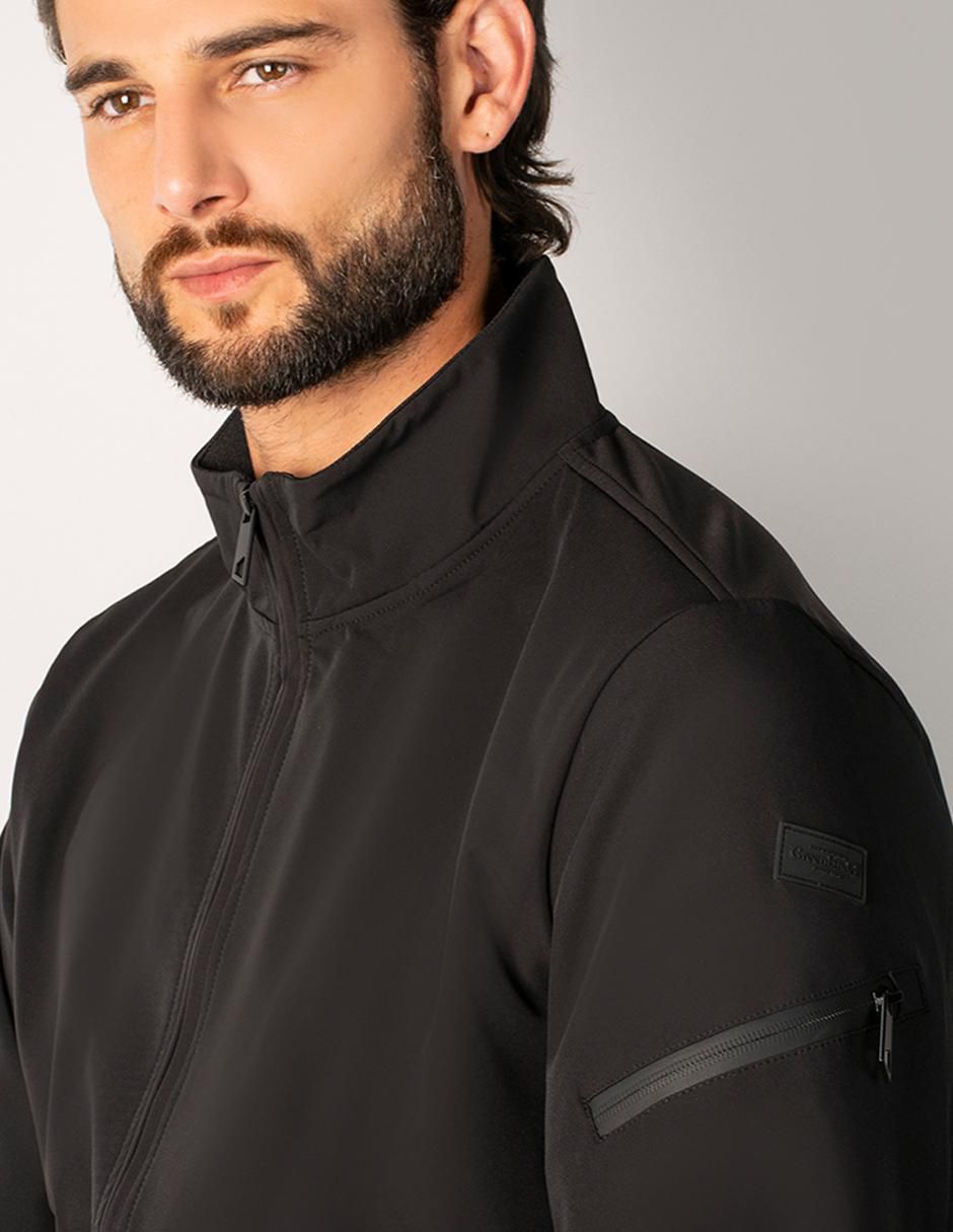 Chamarra bomber impermeable con bolsillos para hombre 3