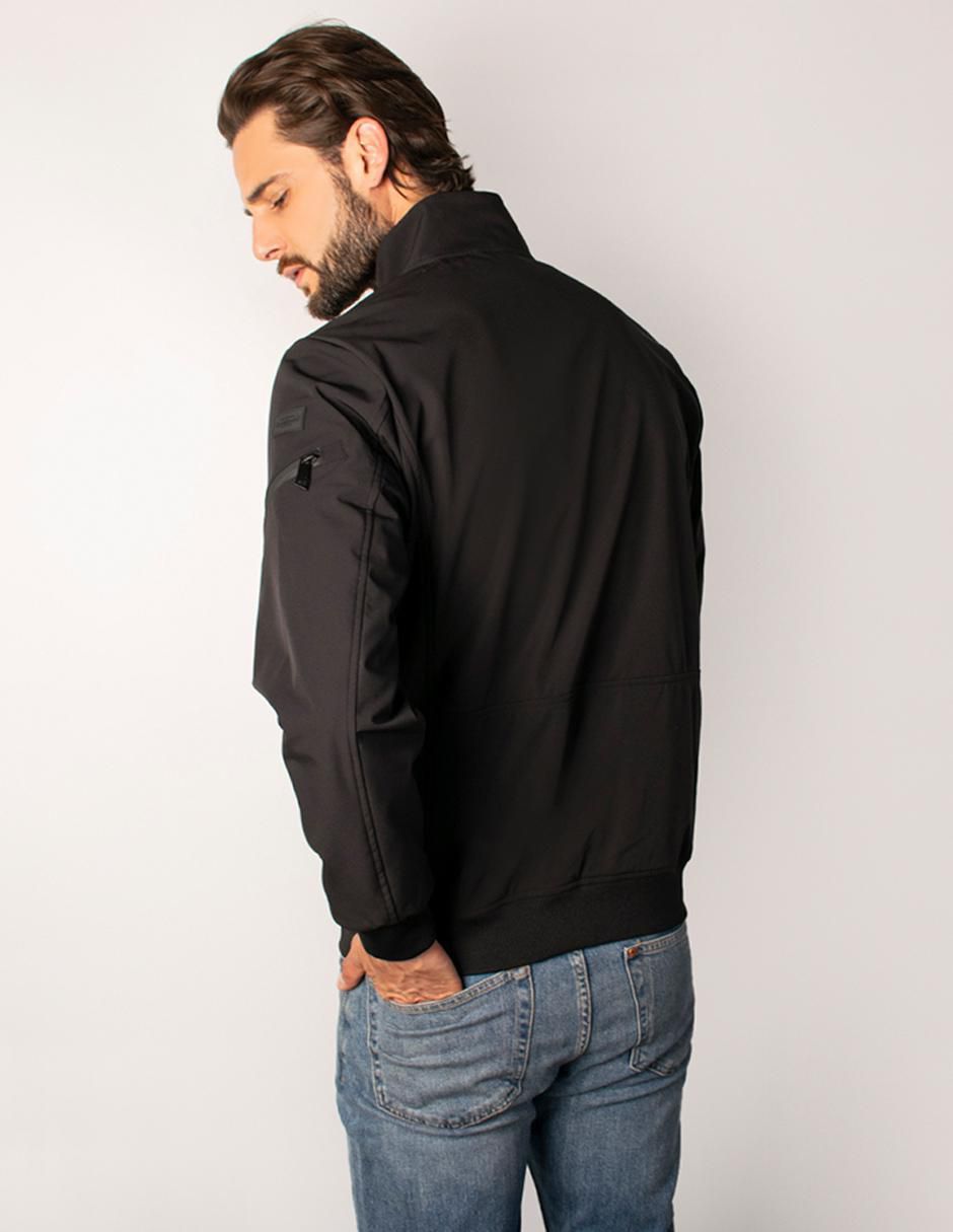 Chamarra bomber impermeable con bolsillos para hombre 4