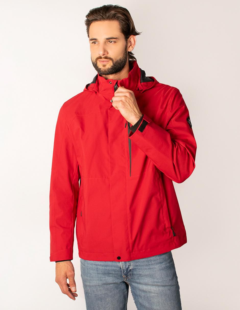 Chamarra casual con capucha para hombre Chamarra casual con capucha para hombre