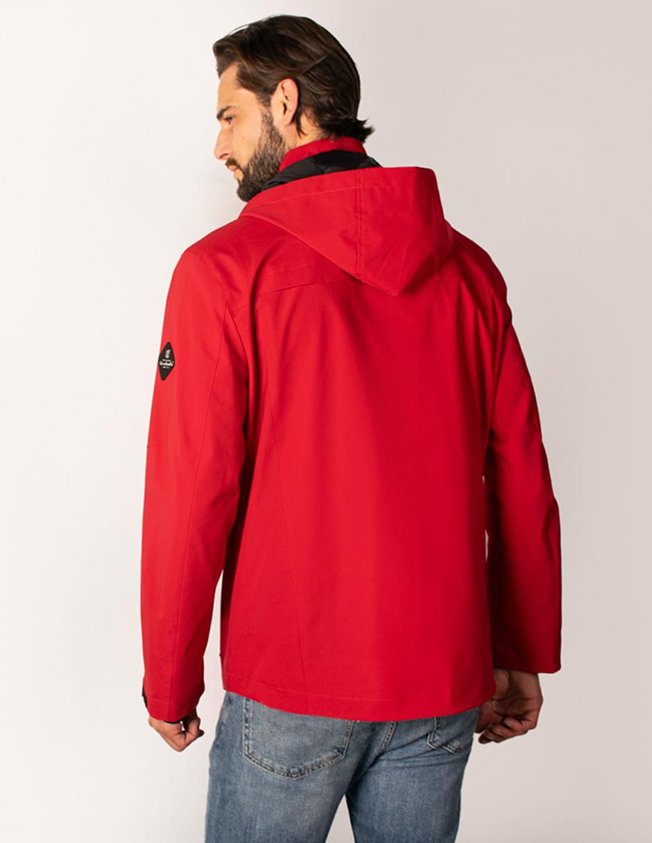 Chamarra parka Greenlander con capucha para hombre