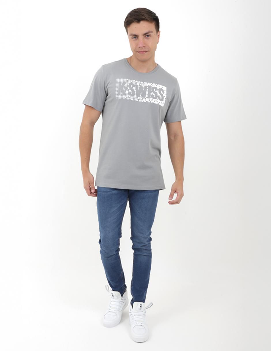 Playera K-Swiss Pix cuello redondo para hombre