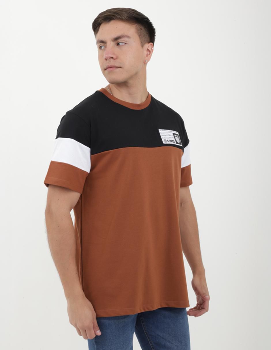 Playera cuello redondo para hombre