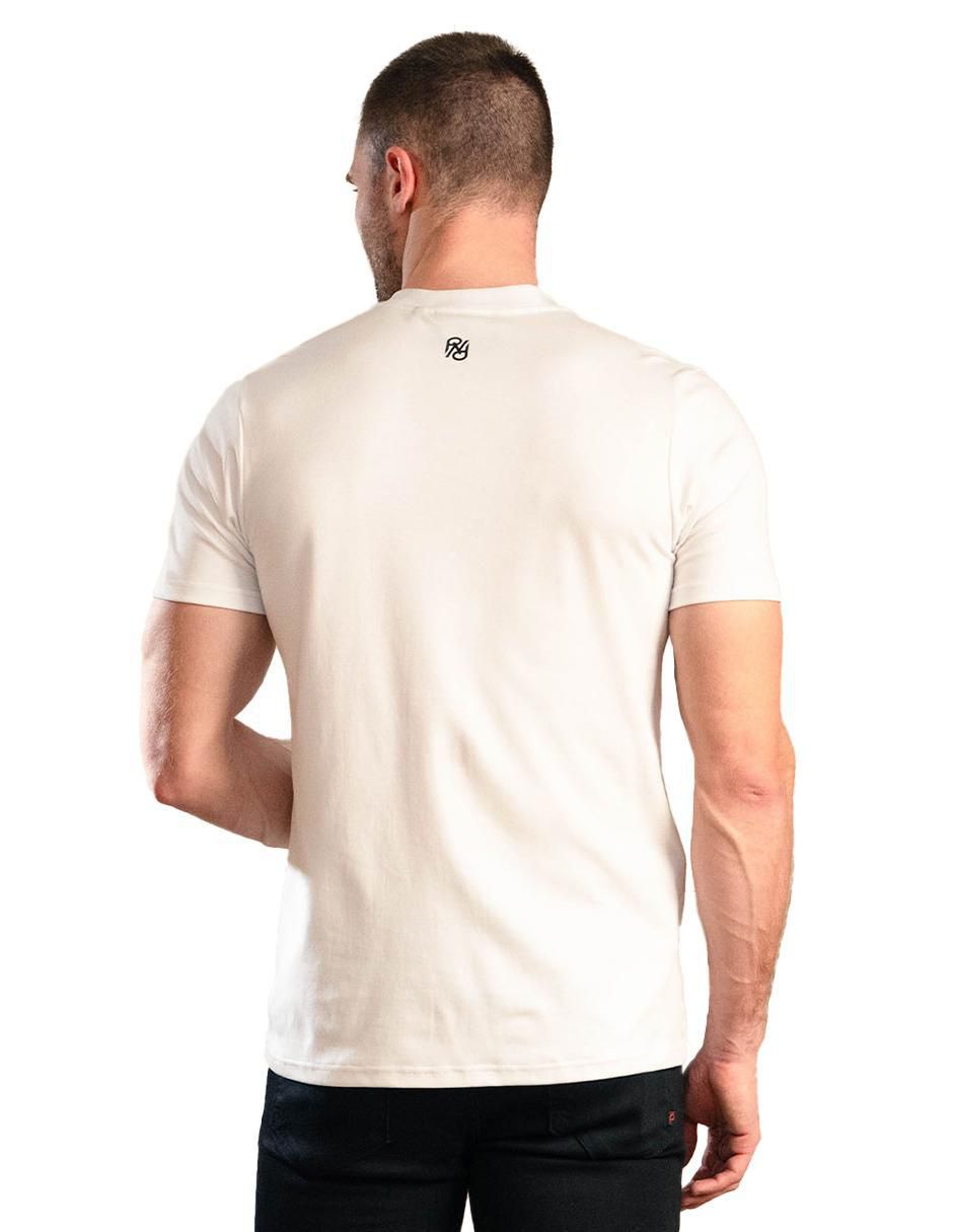 Playera cuello redondo para hombre 4