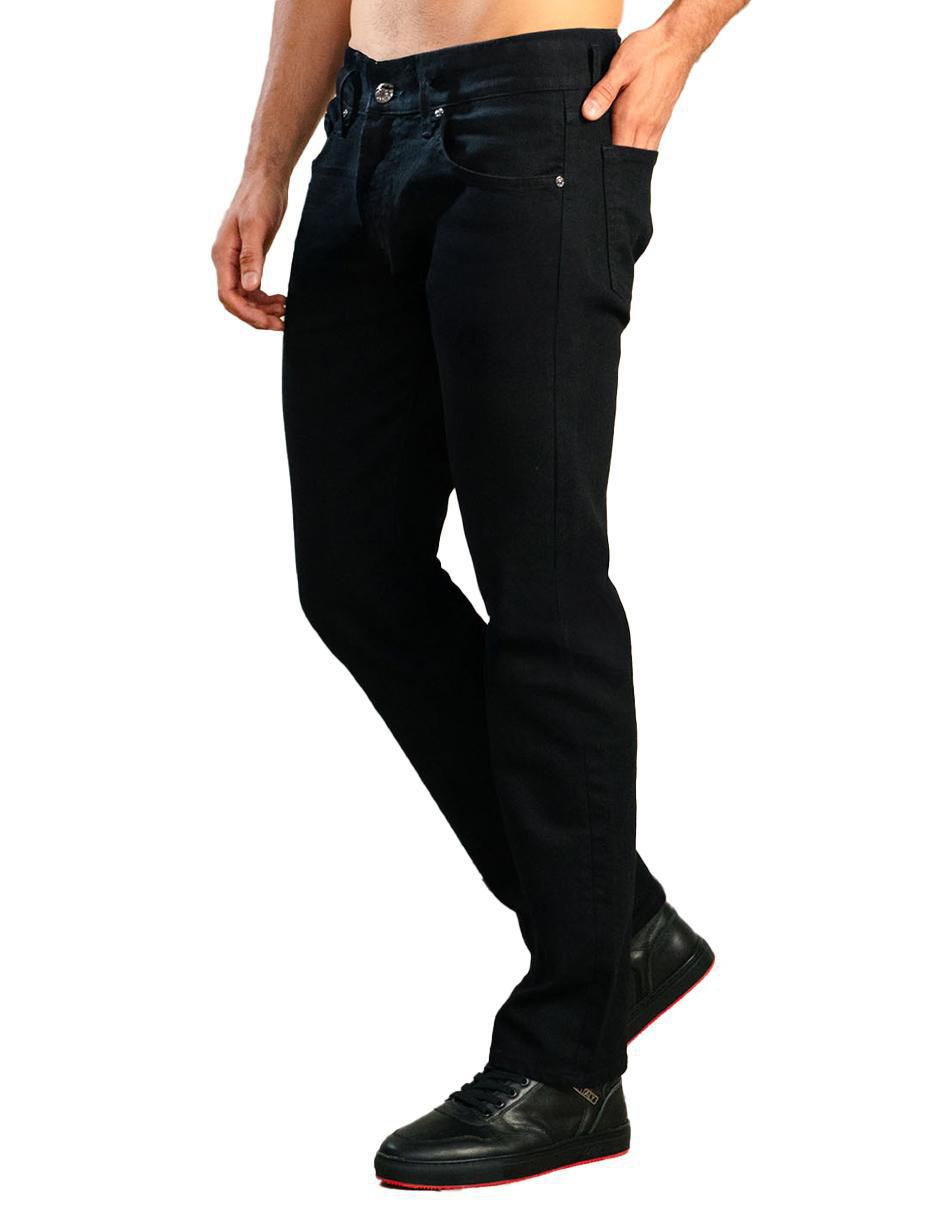 Jeans slim lavado obscuro para hombre 3