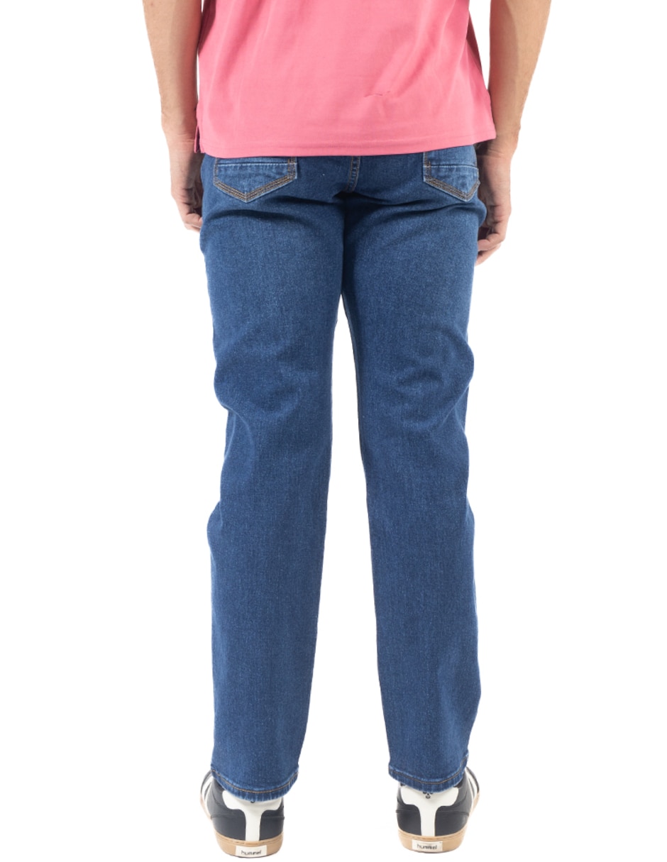 "jeans" relaxed straight quarry jeansqc210806 "lavado" medio "para hombre"