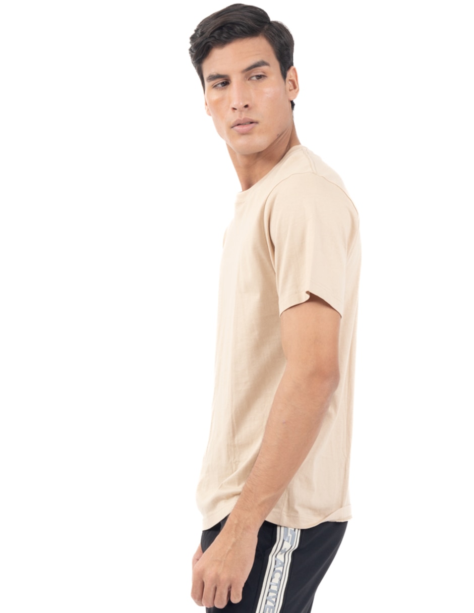 Playera cuello redondo para hombre 2
