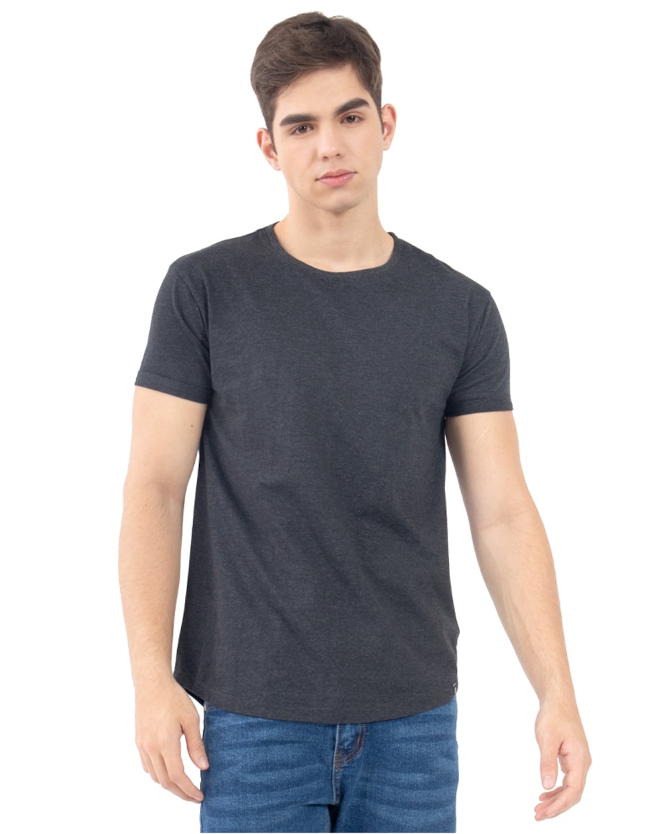 Playera cuello redondo para hombre