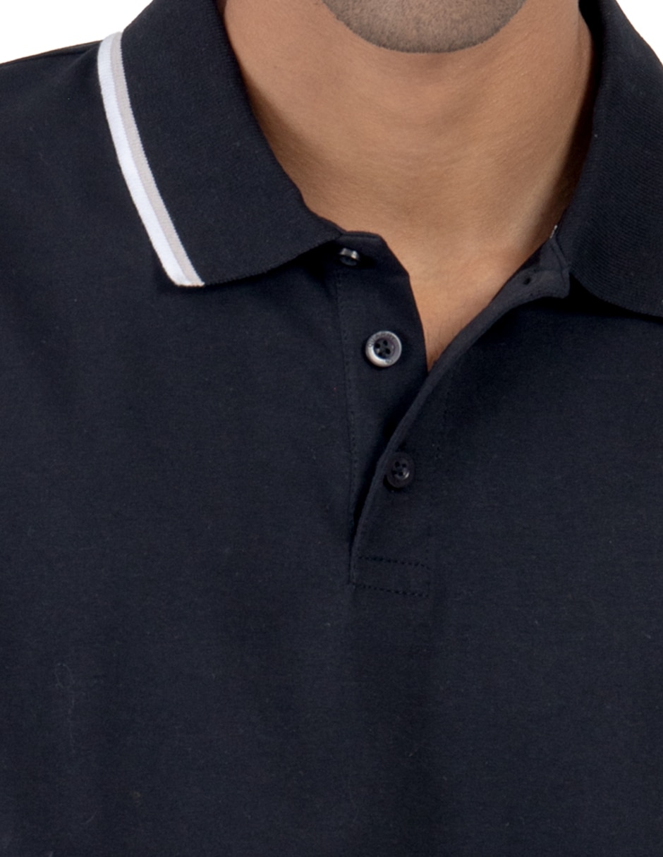 Playera tipo polo Premium Line para hombre 4
