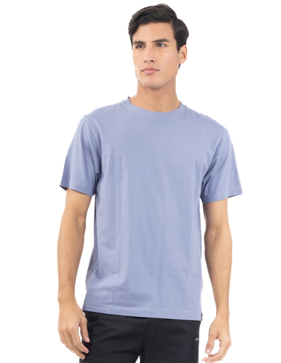 Playera cuello redondo para hombre