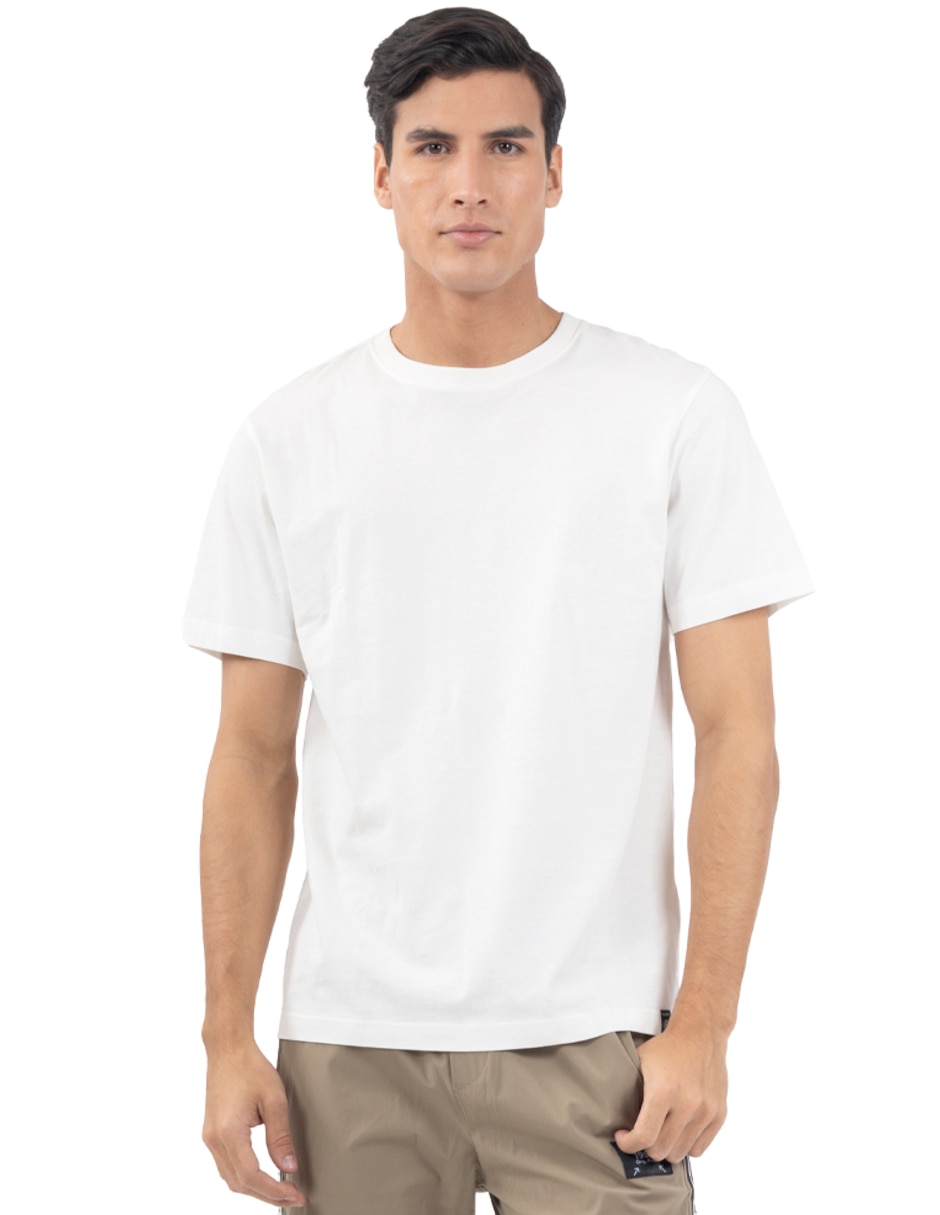 Playera cuello redondo para hombre