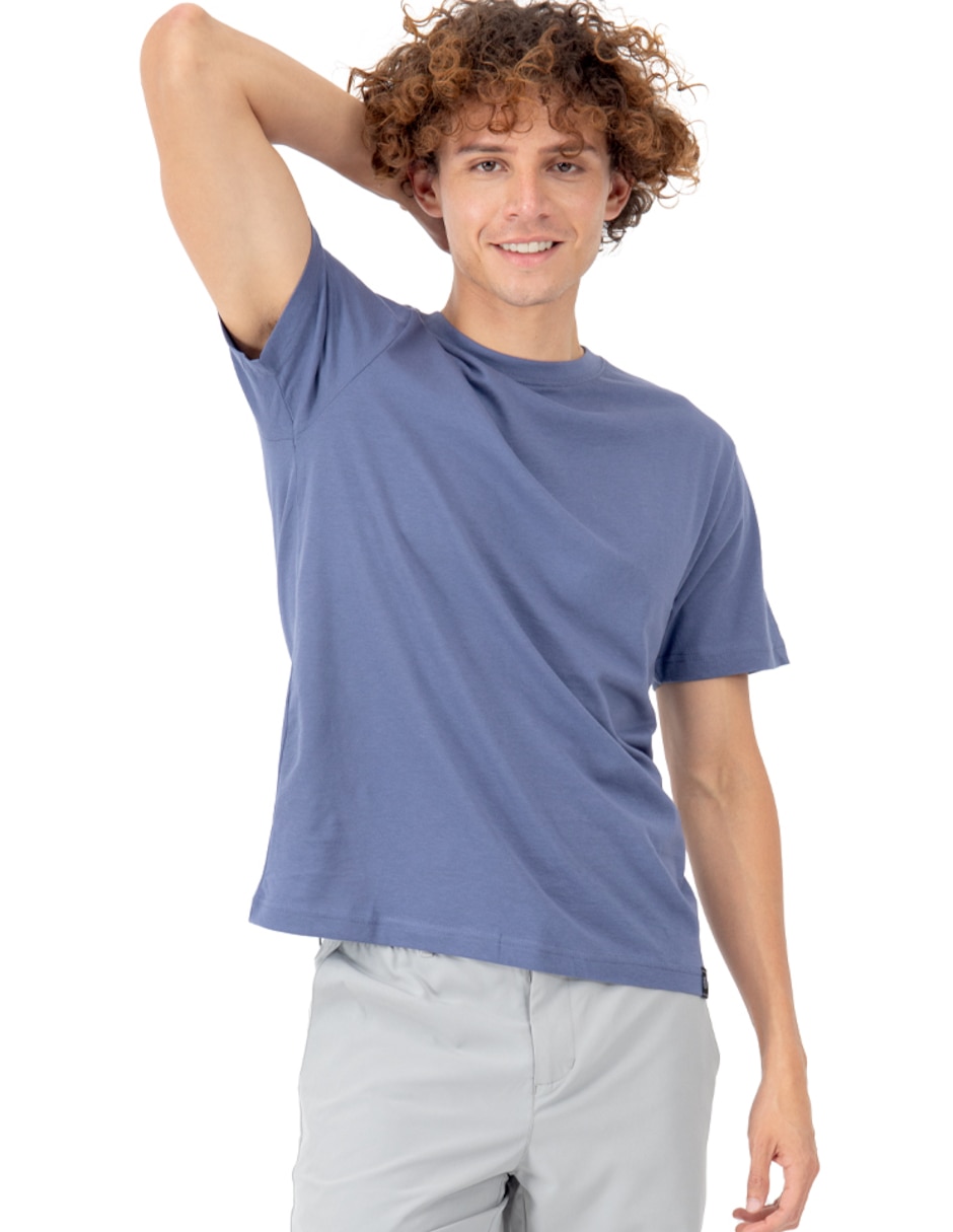 Playera cuello redondo para hombre