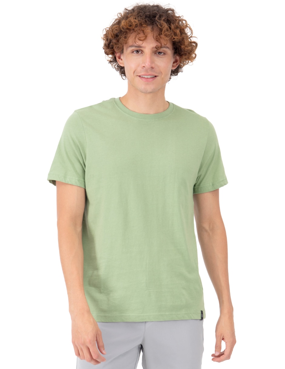 Playera cuello redondo para hombre