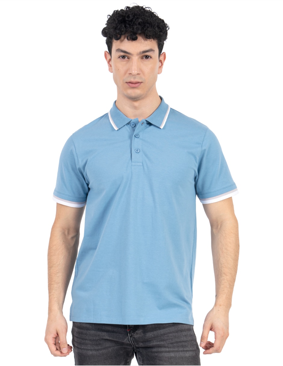 Playera tipo polo Premium Line para hombre