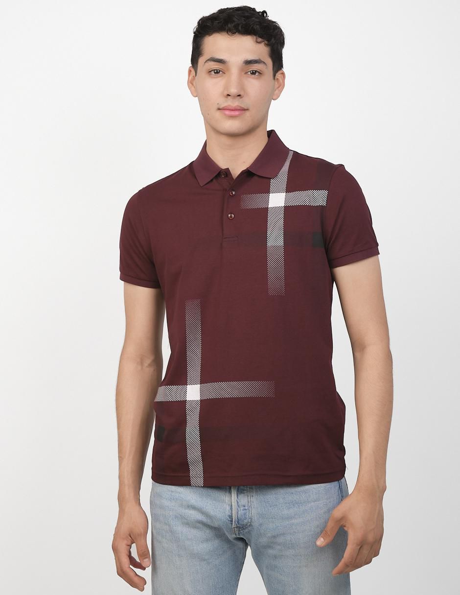 Playera tipo polo para hombre
