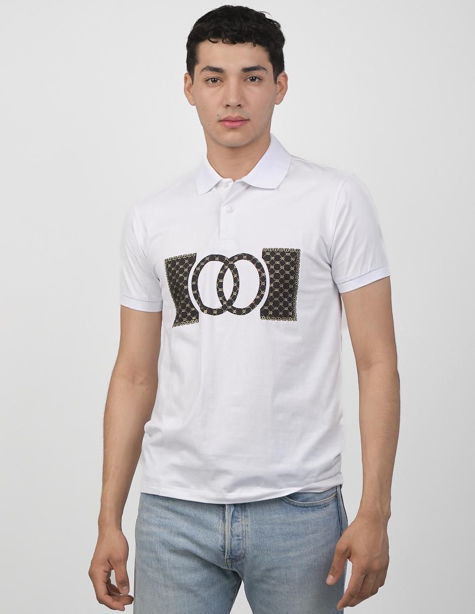 Playera tipo polo para hombre