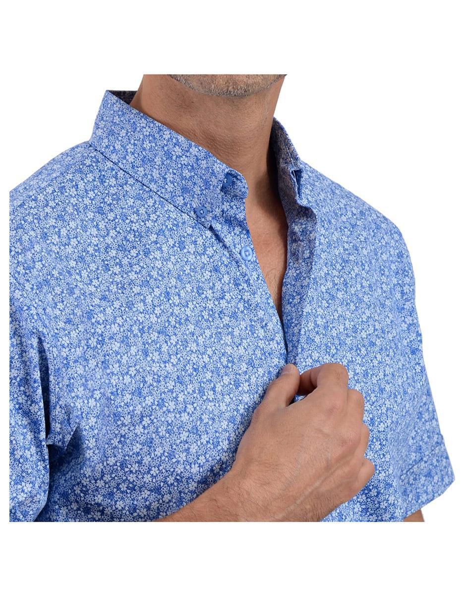 Camisa casual de algodón manga larga para hombre 3