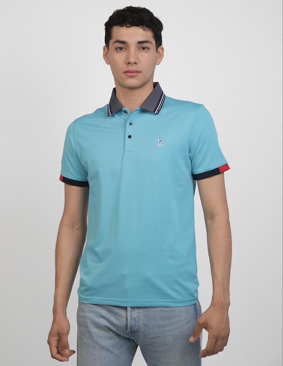 Playera tipo polo para hombre