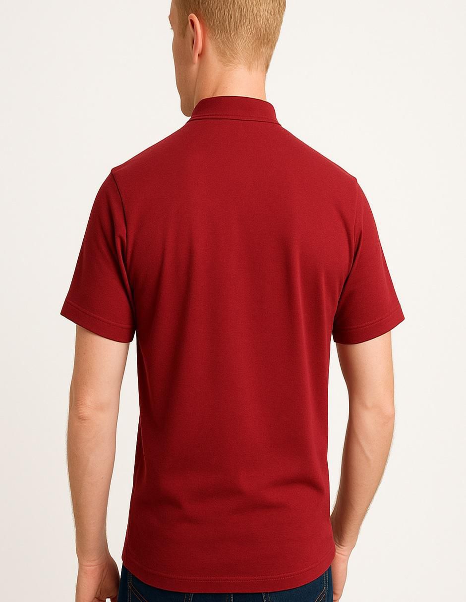 Playera cuello mao para hombre 3