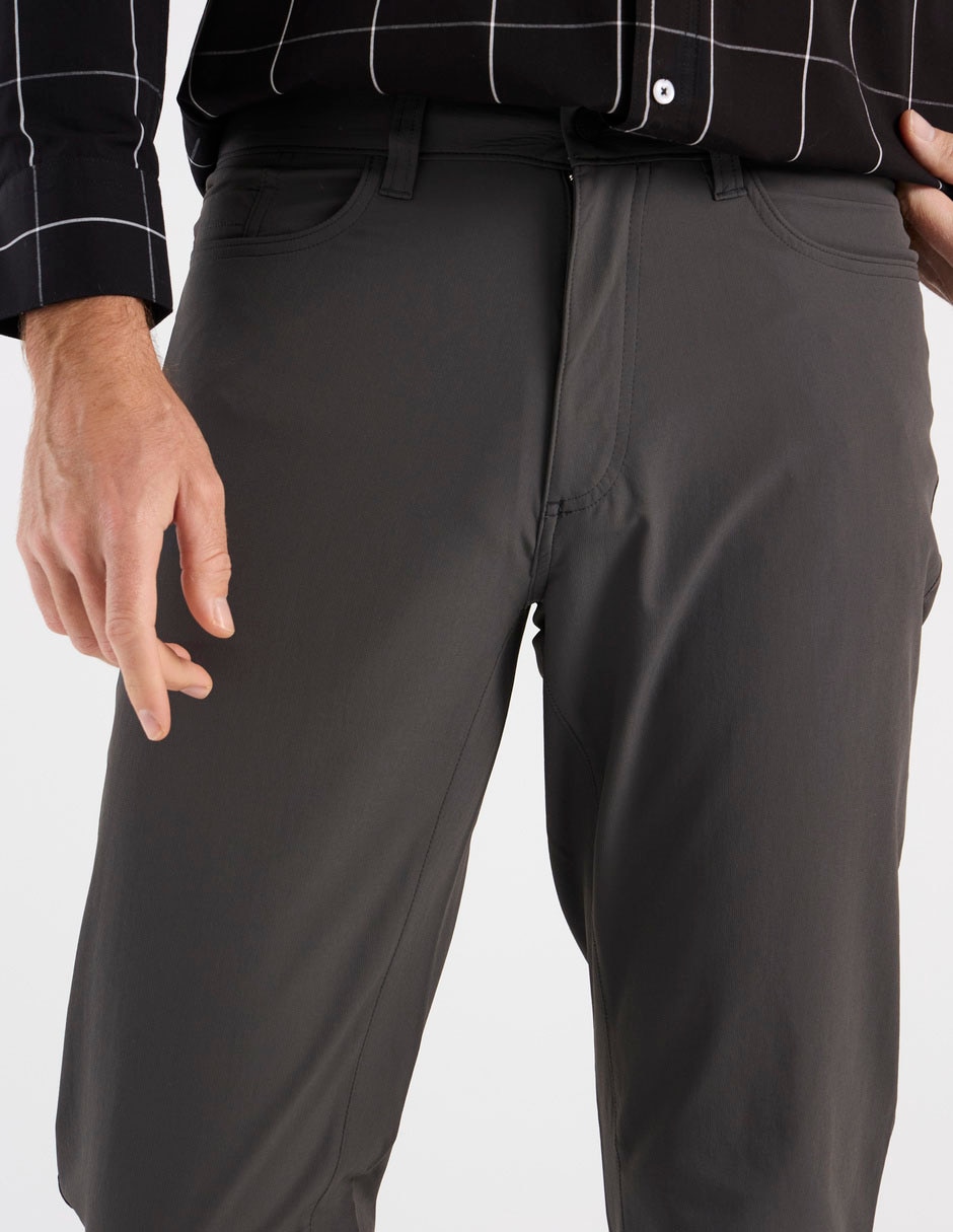 PANTALON HAGGAR G, 42-32, GRIS OBSCURO