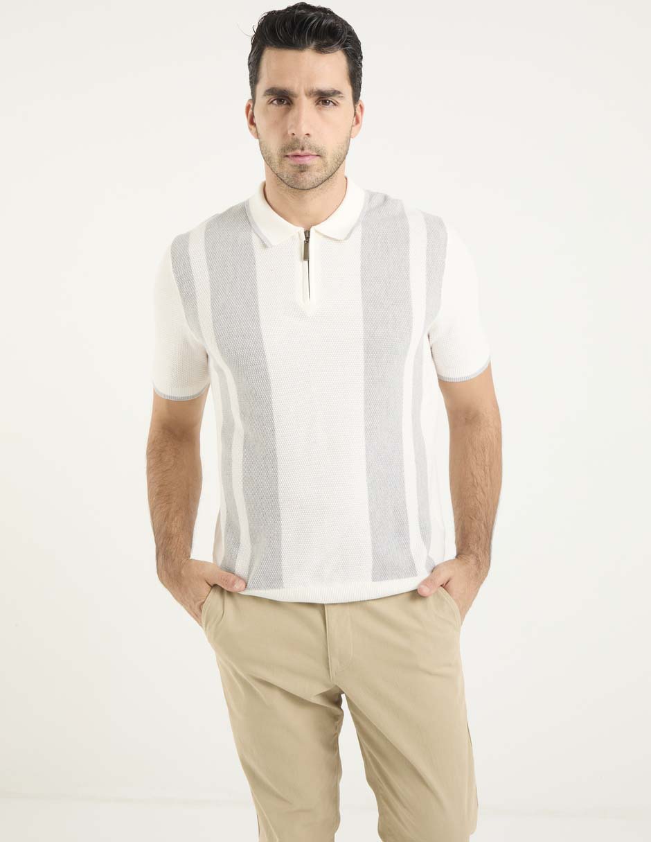Playera tipo polo para hombre