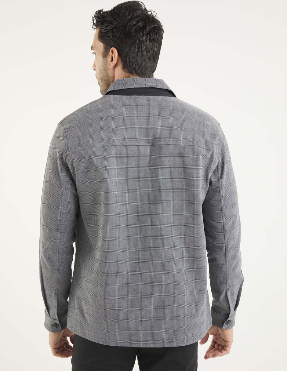 Sobrecamisa manga larga para hombre 2