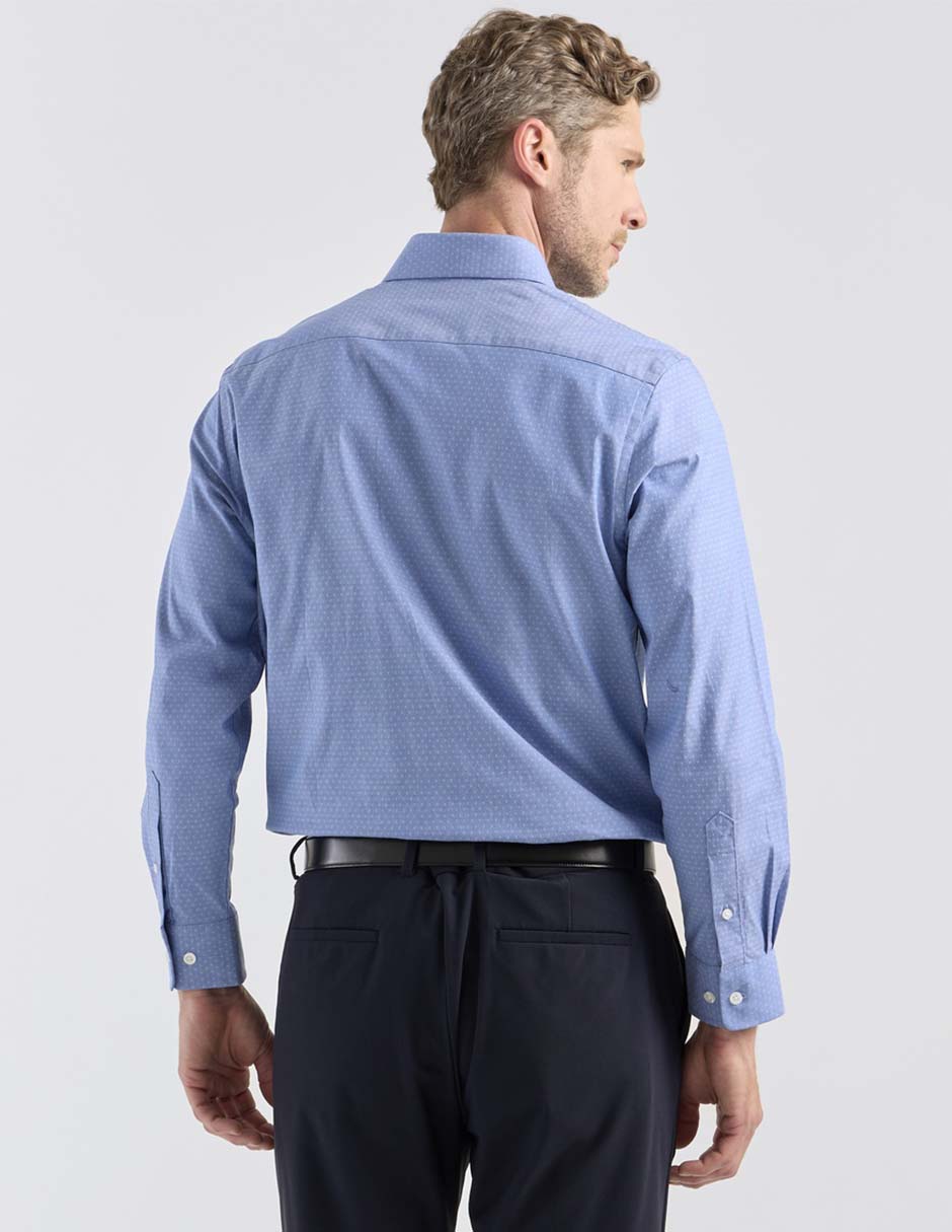 Camisa casual de algodón manga larga para hombre 2