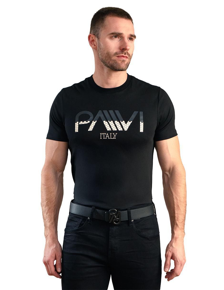 Playera cuello redondo para hombre