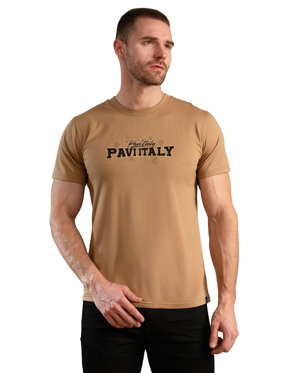 Playera cuello redondo para hombre
