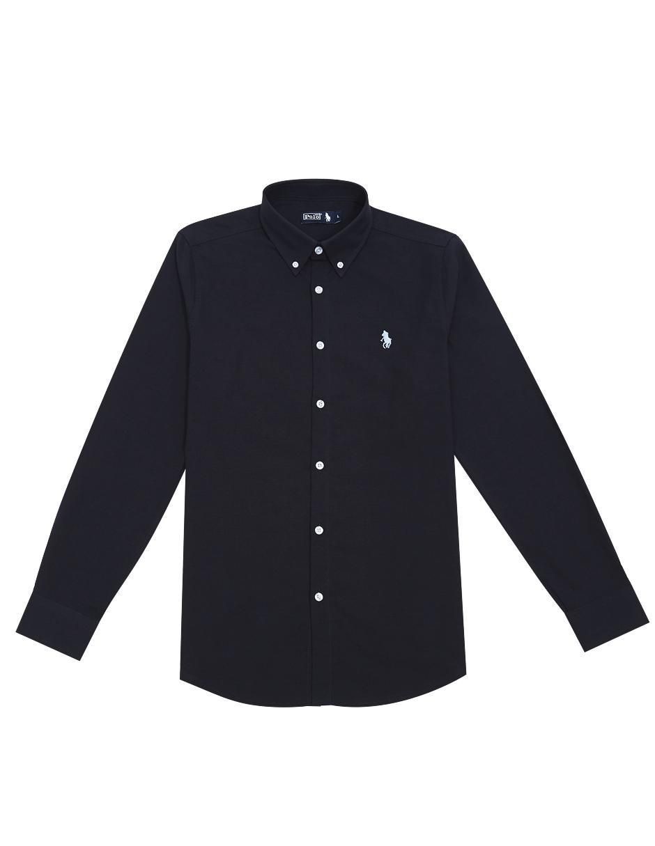 Camisa casual de algodón manga larga para hombre 3