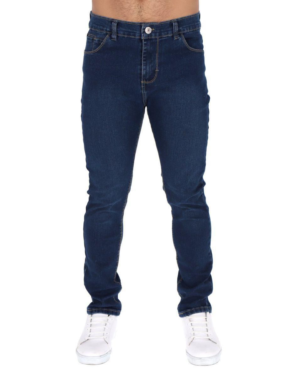 Jeans skinny Cadillac lavado obscuro para hombre 3