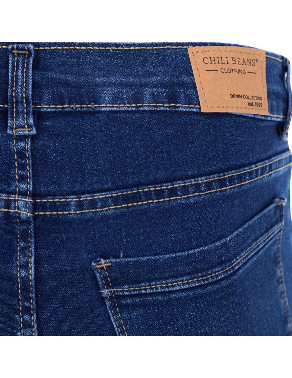 Jeans skinny Cadillac lavado obscuro para hombre 4