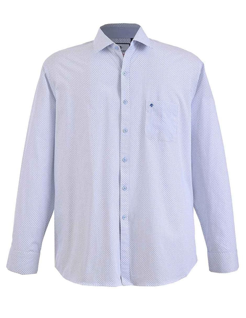 Camisa casual de algodón manga larga para hombre Camisa casual de algodón manga larga para hombre