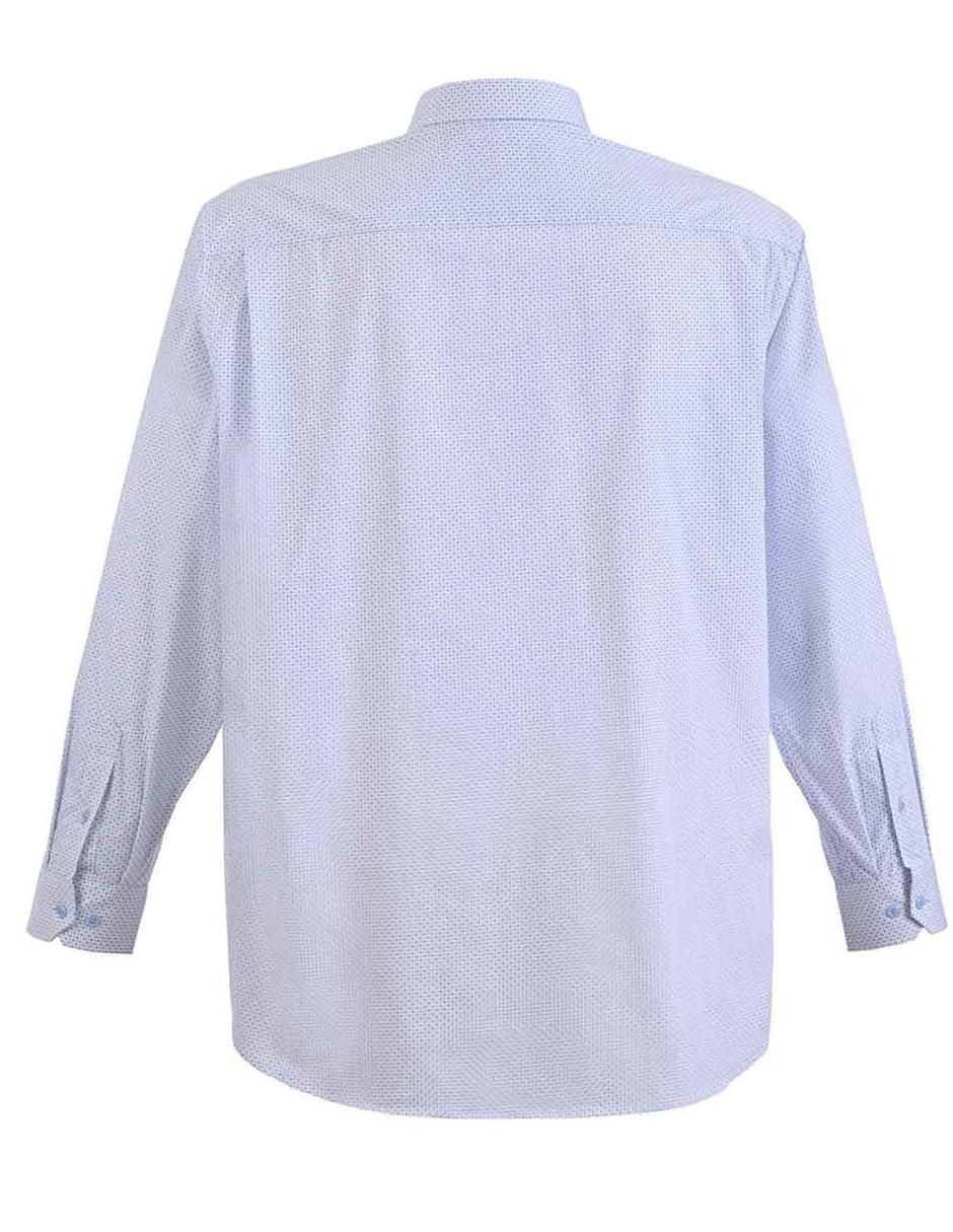 Camisa casual de algodón manga larga para hombre 4