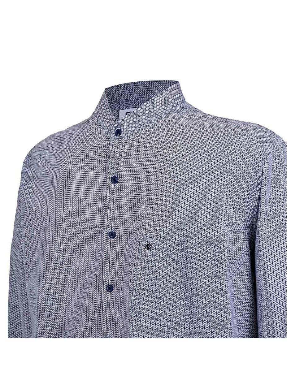 Camisa casual de algodón manga larga para hombre 4