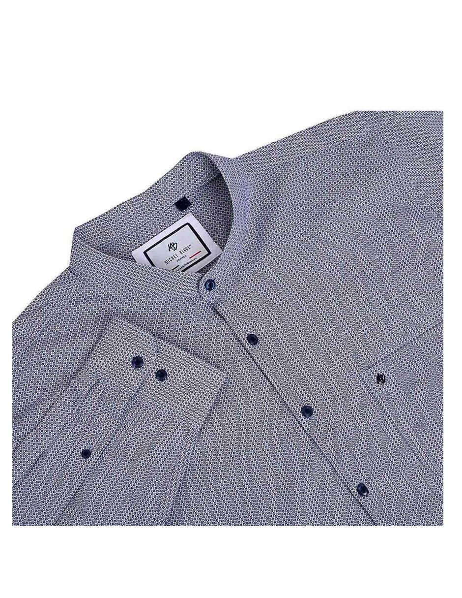 Camisa casual de algodón manga larga para hombre 6