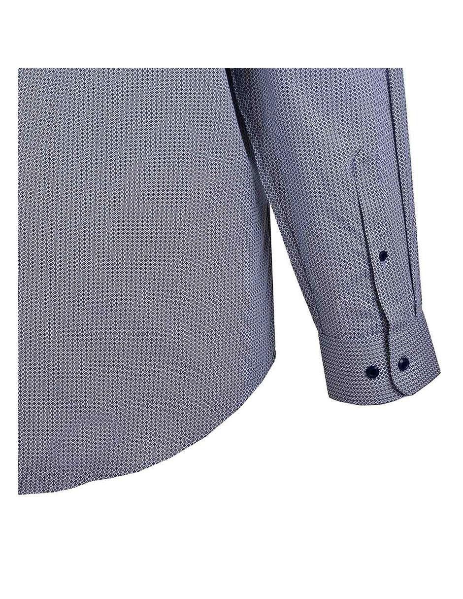 Camisa casual de algodón manga larga para hombre 2