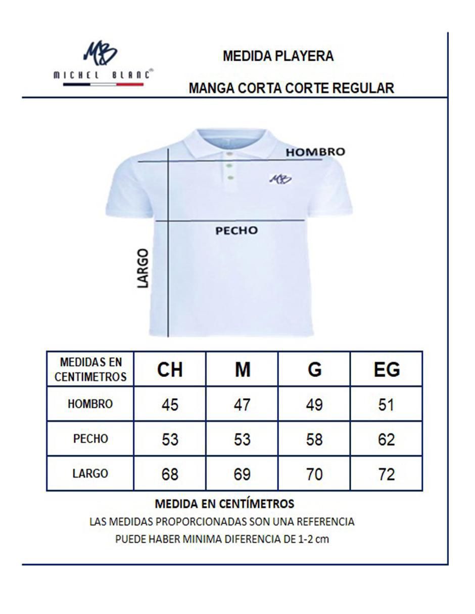 "playera tipo polo/set playera tipo polo" michel blanc casual deportivo "para hombre"