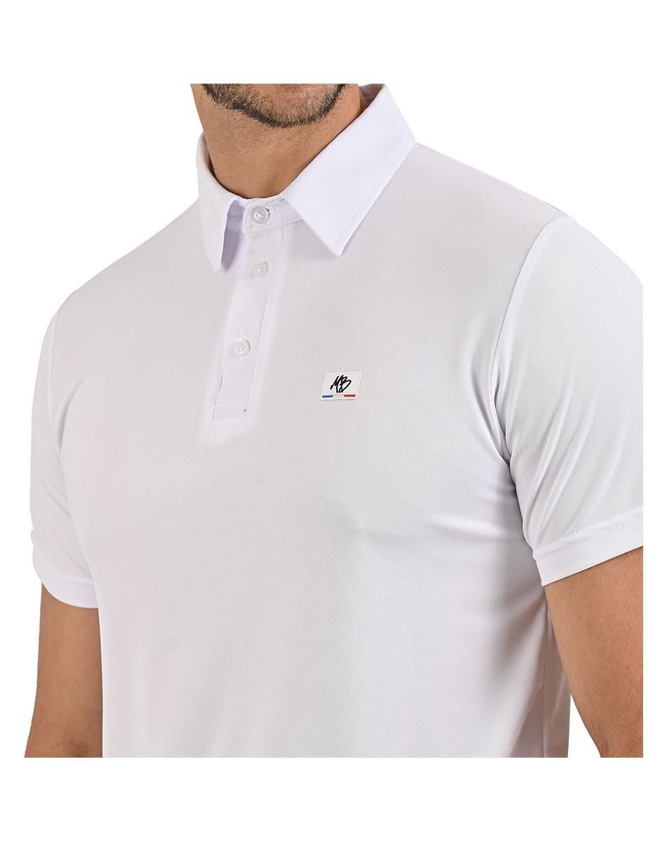 Playera tipo polo Casual Deportivo para hombre 4