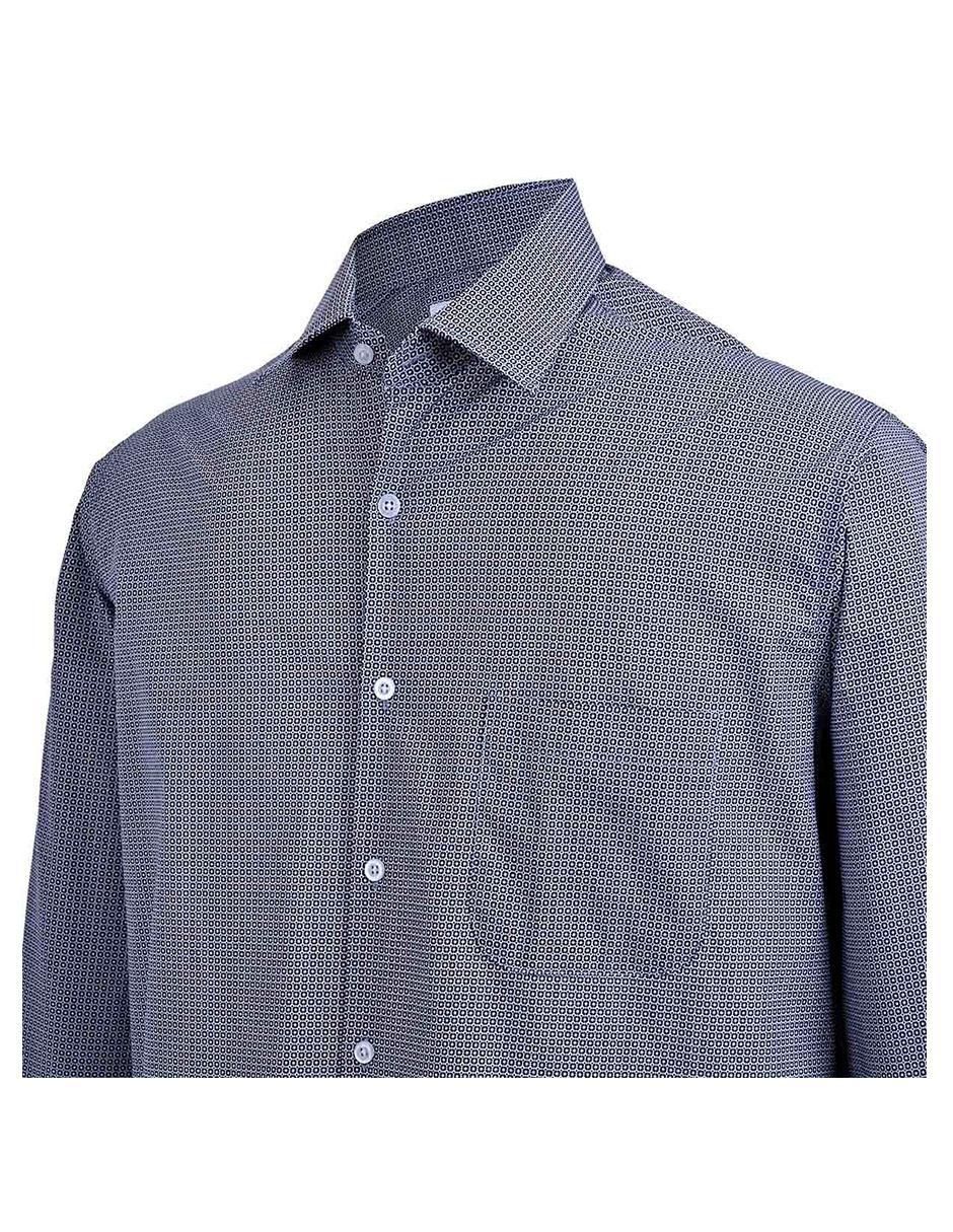 Camisa casual de algodón manga larga para hombre 3