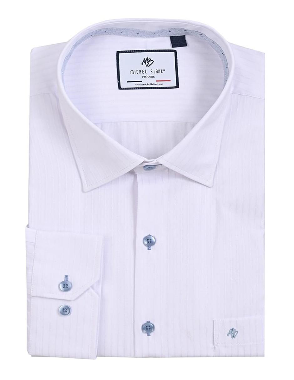 Camisa casual de algodón manga larga para hombre 6