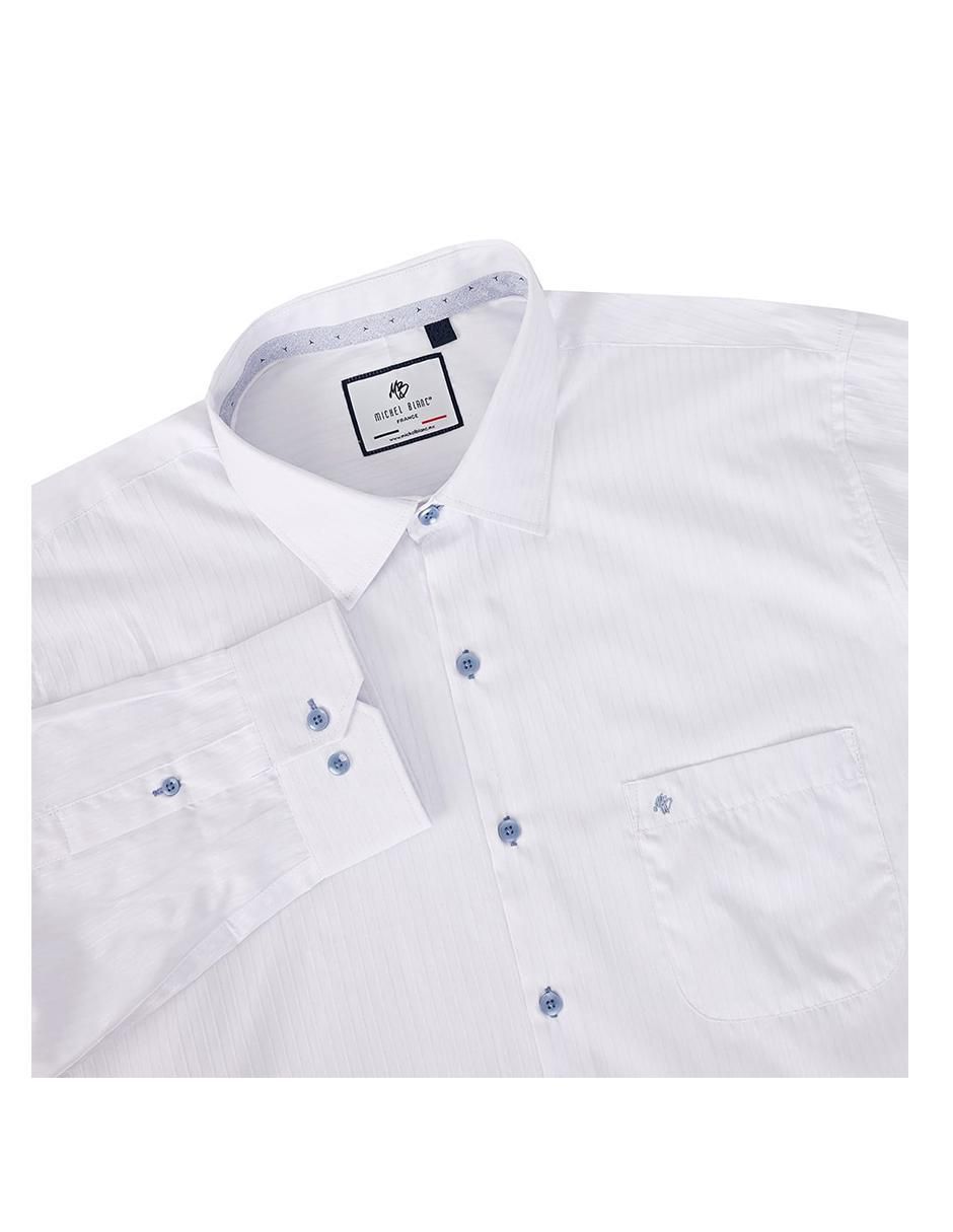 Camisa casual de algodón manga larga para hombre 3
