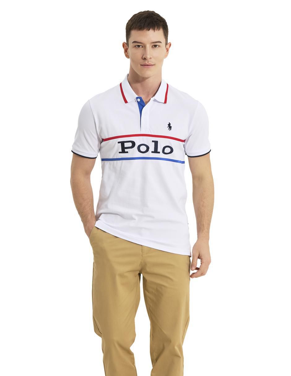 Playera tipo polo para hombre