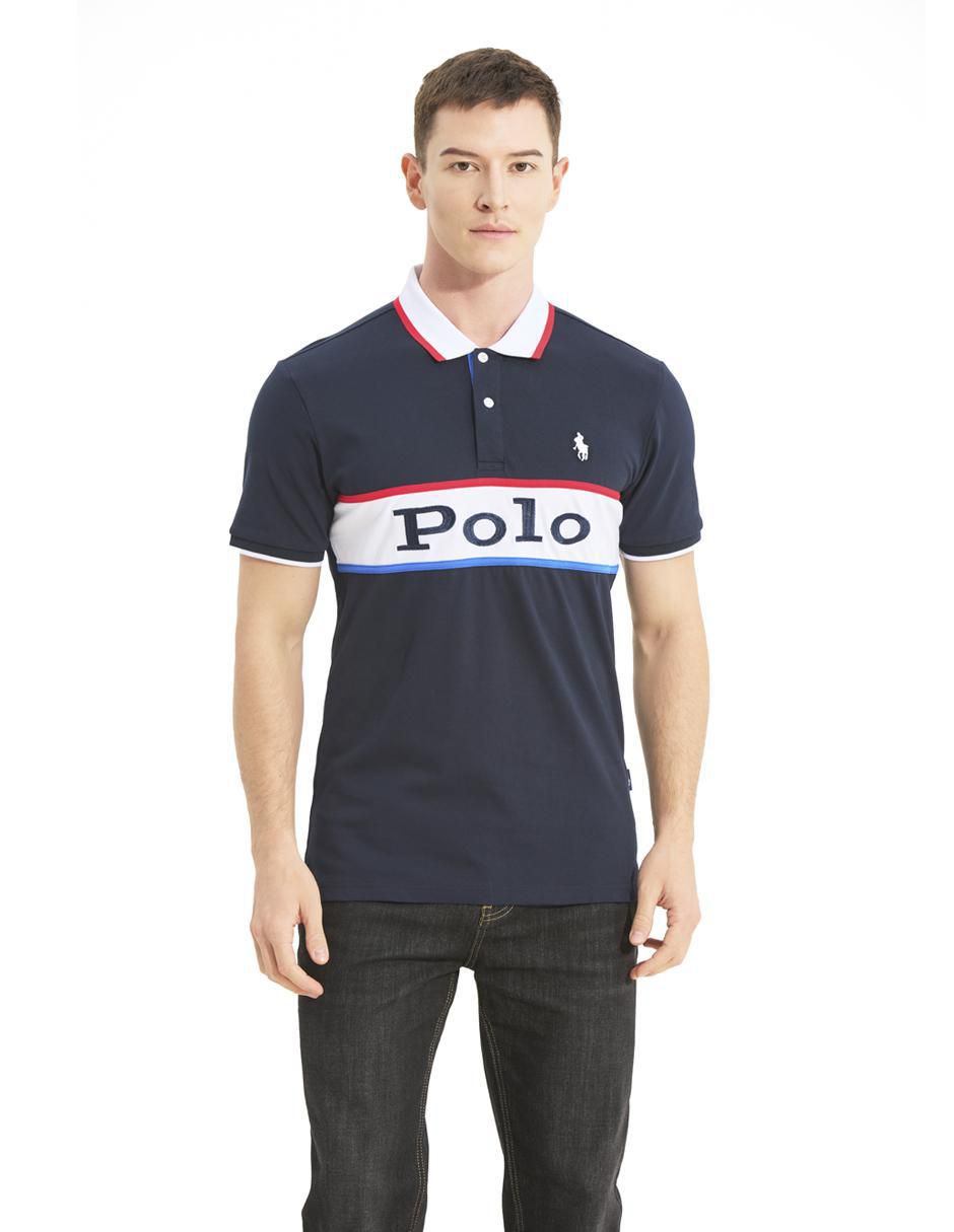 Playera tipo polo para hombre
