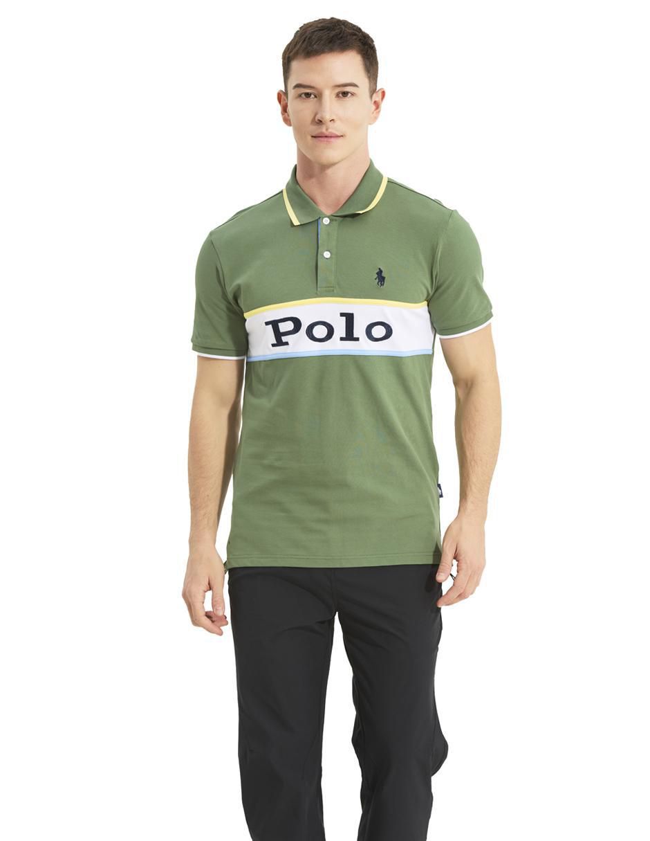 Playera tipo polo para hombre