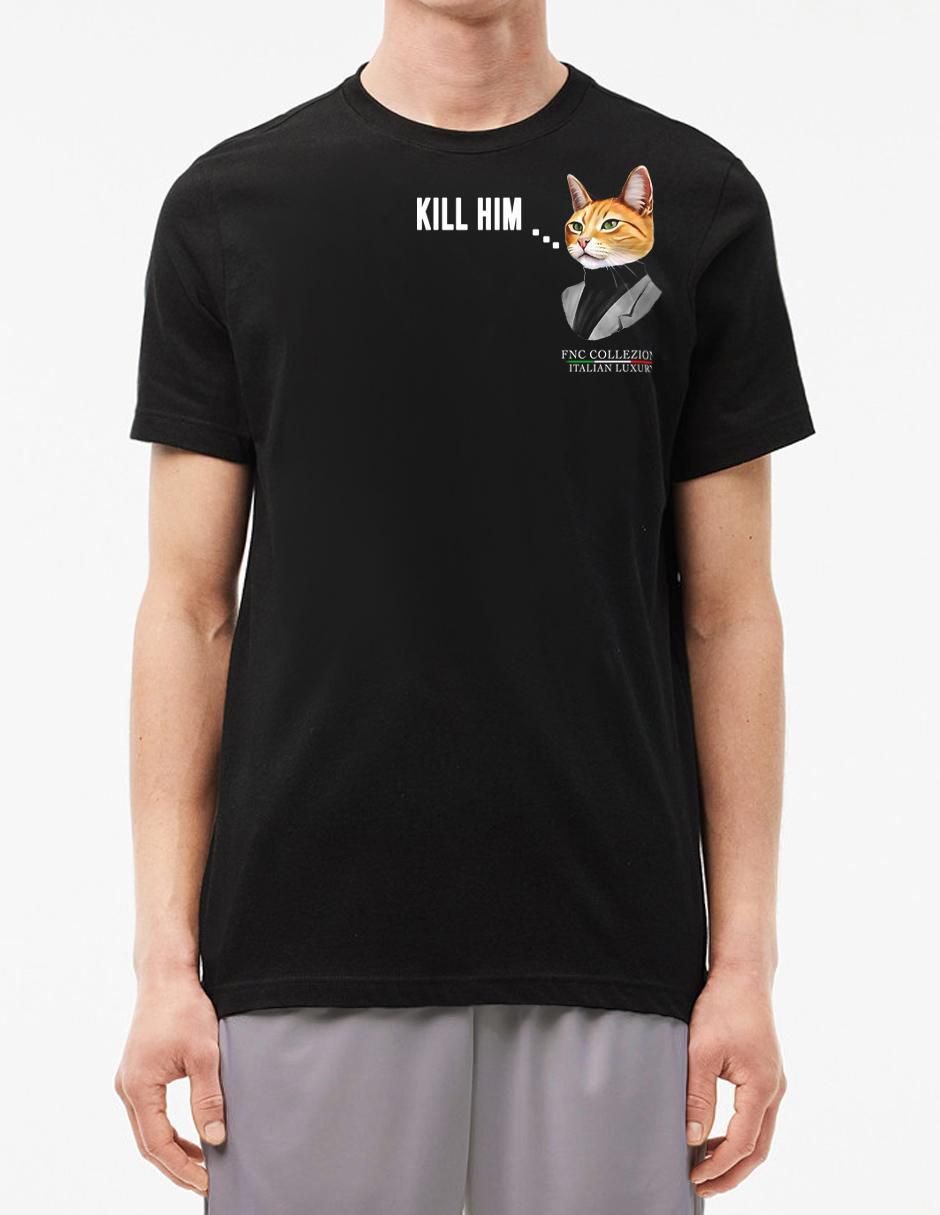 Playera Kill Him cuello redondo para hombre