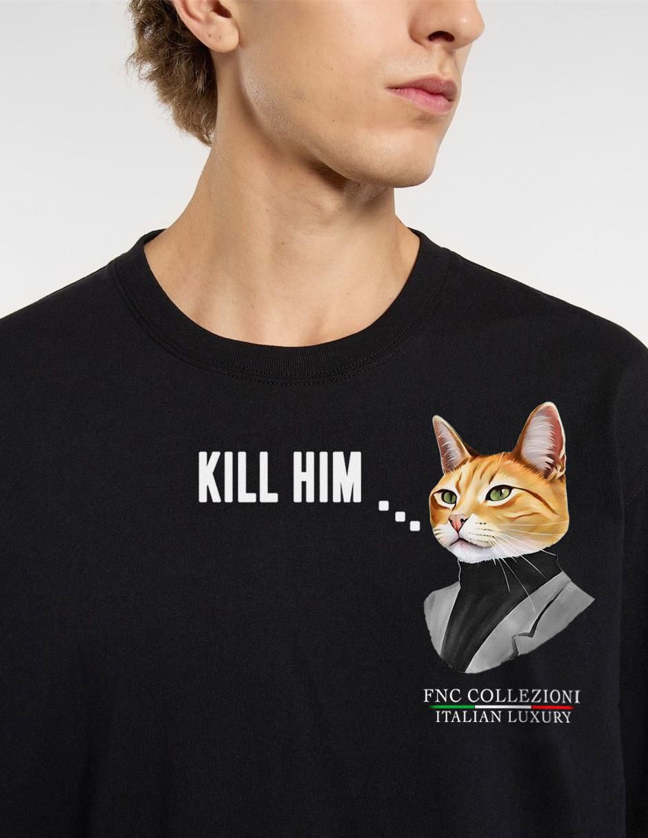 Playera Kill Him cuello redondo para hombre 2