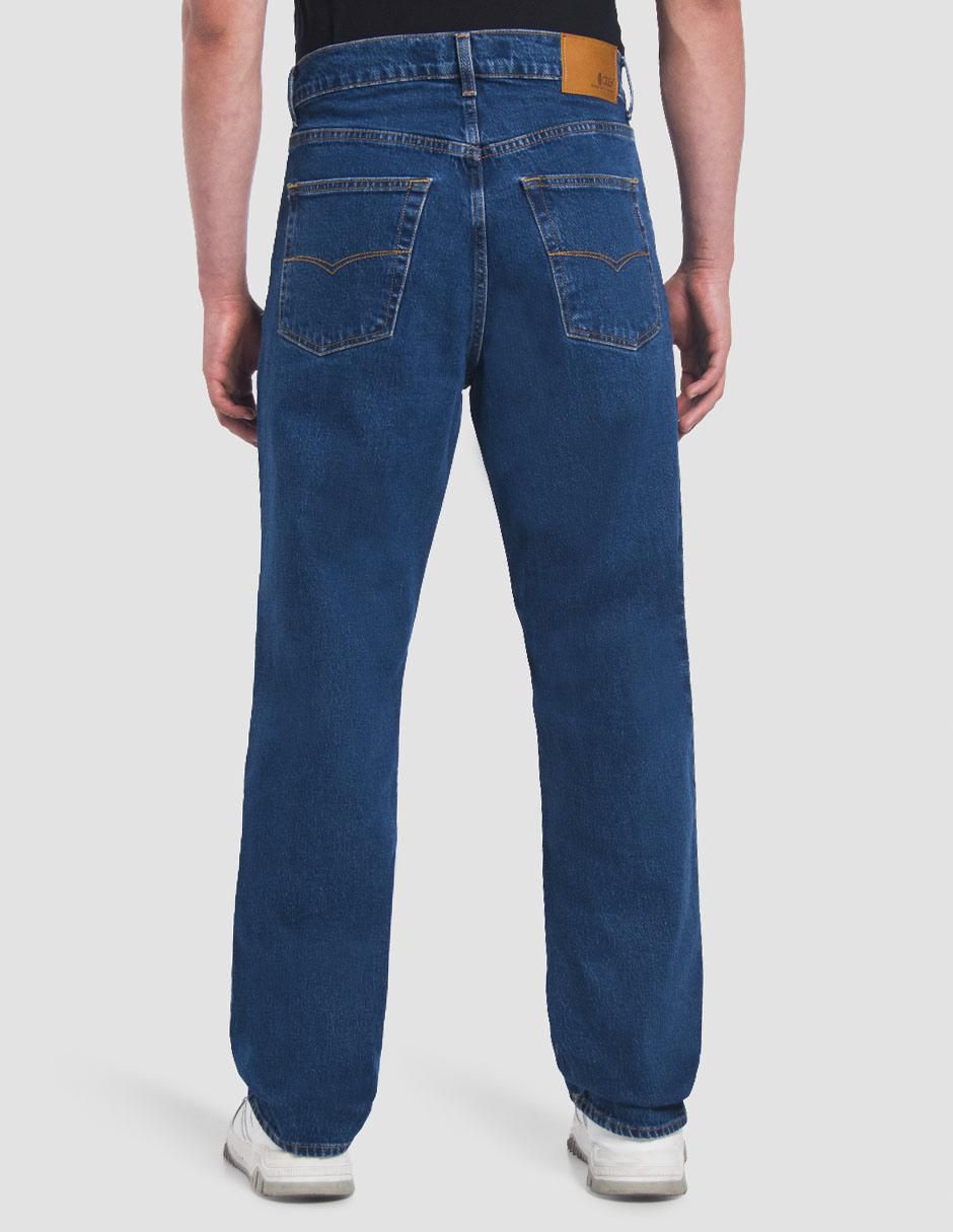 "jeans" relaxed baggy oggi jeans croster baggy "lavado" stone wash "para hombre"