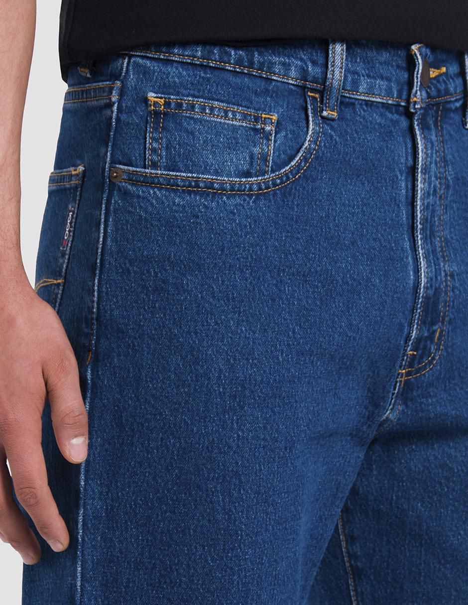 "jeans" relaxed baggy oggi jeans croster baggy "lavado" stone wash "para hombre"